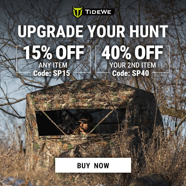 Hunting blind field promotion image